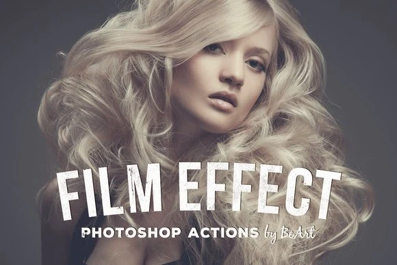 Film Effect 15 Premium Photo Actions & 15 Camera RAW Presets