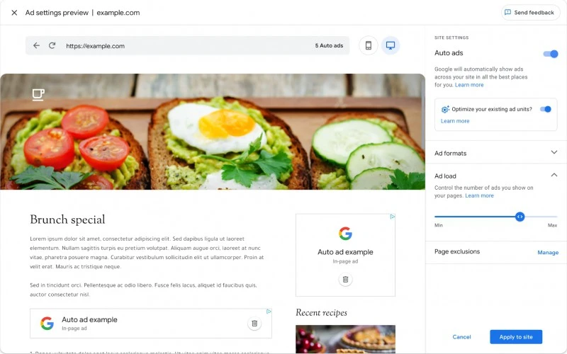 boost adsense revenus with google adsense auto ads
