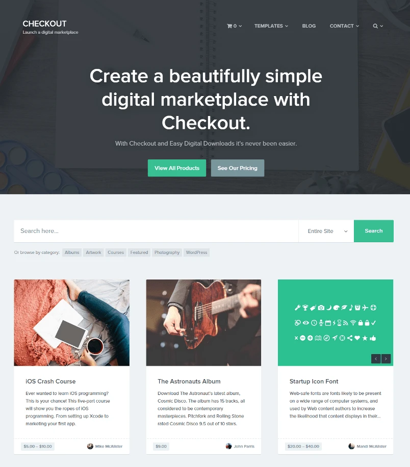 theme for online store