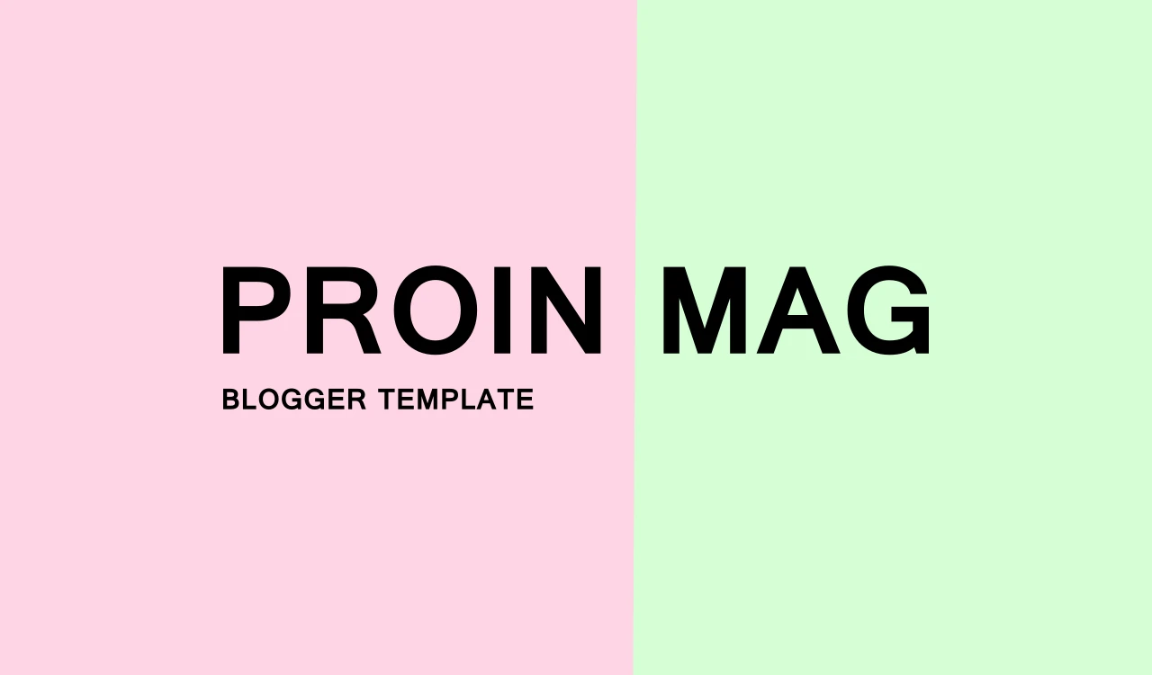 proin mag free blogger template