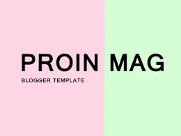 Proin Mag Blogger Template