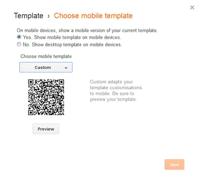 photography template mobile view