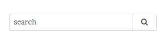 setting features search form for blogger template