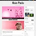 Main Photo Responsive Blogger Template